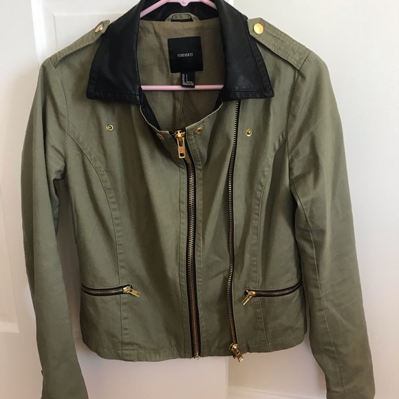 Forever 21 Moto Style Jacket - Picture 5 of 7